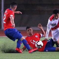 Chile perdonó a Perú y sólo empató sin goles en el debut