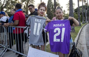 El Real Madrid ya se encuentra en Los Ángeles