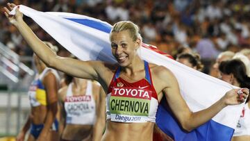 EL TAS suspende por dopaje
a tres atletas rusas