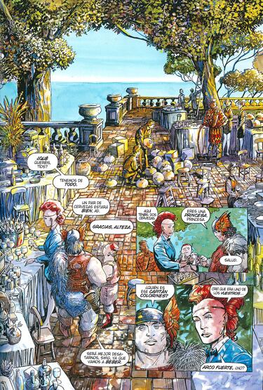 ‘Jóvenes, dioses & amigos’. La Capilla Sixtina de Barry Windsor-Smith que nunca terminó
