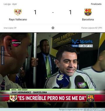 Rodrygo, Xavi y el Barça protagonistas de los memes de la jornada