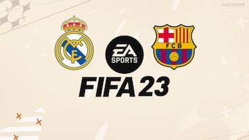El Cl¨¢sico en FIFA 23: ?Real Madrid o F.C. Barcelona? Comprobamos qui¨¦n es mejor