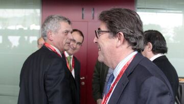 22/03/16
ASAMBLEA GENERAL DE LA RFEF REAL FEDERACION ESPAÑOLA DE FUTBOL JORGE PEREZ ANGEL MARIA VILLAR
PUBLICADA 23/03/16 NA MA15 1COL