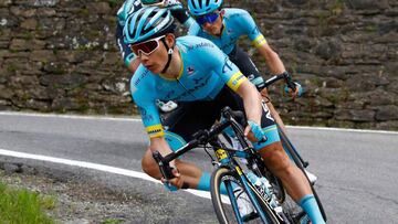 Miguel Ángel López, corredor colombiano del Astana