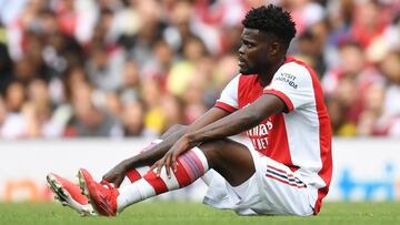 Arsenal to face Chelsea and Manchester City without Partey