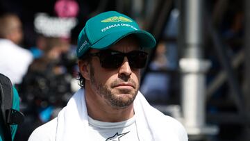 Fernando Alonso (Aston Martin). Bak¨², Azerbaiy¨¢n. F1 2023.