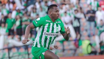 Alfredo Morelos, delantero de Atlético Nacional