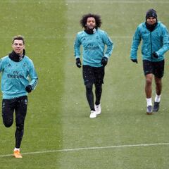 Dos que andan sueltos en el Bernabéu: Cristiano y el Girona