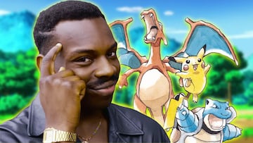 pokemon primera generacion roll safe meme