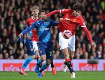 Alexis Sánchez celebró ante "Man-U"