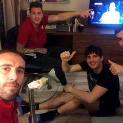 Las anécdotas de la noche de concentración del Atlético