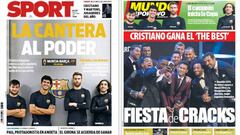 The Best y La Masia, en las portadas de Barcelona