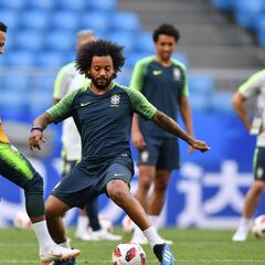 Brasil sufre por Marcelo: no se recuperó y sigue Filipe Luís