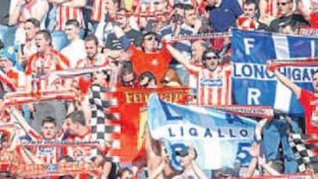 <b>COLORIDO. </b>El Molinón presentará, por primera vez esta campaña, el aspecto de las grandes ocasiones.