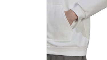 Chollo del día: una sudadera blanca de Adidas con capucha por menos de 28 euros