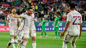 Encuentro entre selección de México  selección de Irak en el estadfio de Montilivi