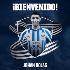 Monterrey le da la bienvenida a Johan Rojas