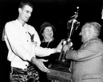 The original All-Star: Bob Pettit is one of two men to have won the MVP award in the NBA All-Star Game on four occasions. 