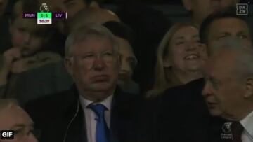 Está en todos los medios ingleses: el GIF de Ferguson con la paliza del Liverpool