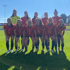 La Sub-19 golea a Eslovenia antes de medirse a Inglaterra