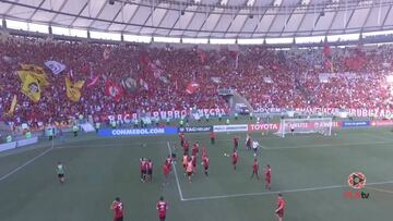 Locura en Maracaná con Vinicius y el Flamengo: 50.000 fans