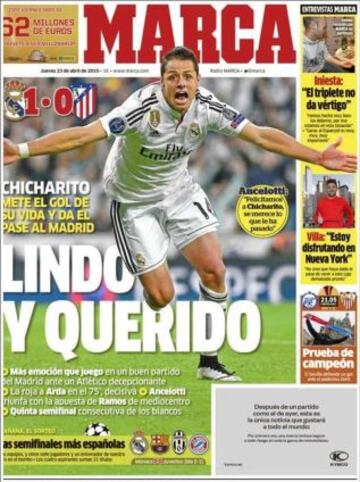 Portadas de la prensa deportiva