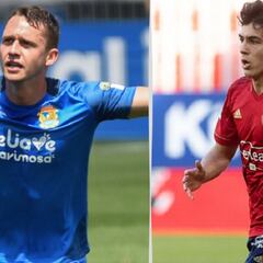 Borja Garcés y Manu Sánchez ponen el brillo a los cedidos