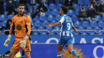 Partido Deportivo de La Coru&ntilde;a -  Valladolid promesas. gol quiles