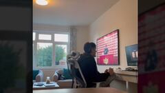 Estaba jugando play... ¡y se enteró de su nominación a la Roja!