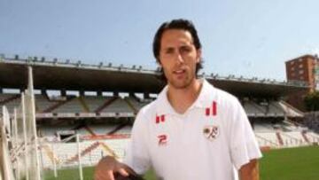 <b>PREPARADO. </b>Rafa García posa para AS en el Teresa Rivero.