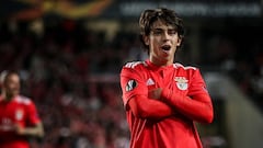 Joao Felix celebra un gol ante el Eintracht Frankfurt 