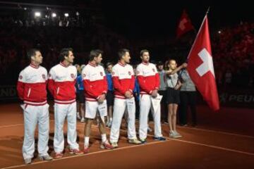 En Lille, Francia se está desarrollando la gran final de la Copa Davis.