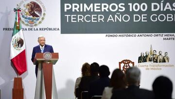 AMLO promete incrementar economía al 6% en su tercer informe de actividades