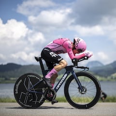 Rigoberto Urán, sexto en la general del Tour de Suiza