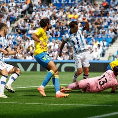 Aprobados y suspensos de Las Palmas: Moleiro y poco más. Becker le amargó la tarde a Sinkgraven