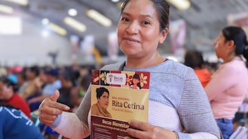 SEP revela que el 18 de febrero inicia el primer pago de la Beca Rita Cetina para estudiantes de secundaria.