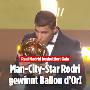 The worldwide reaction to Rodri’s Ballon d’Or as Vini Jr misses out