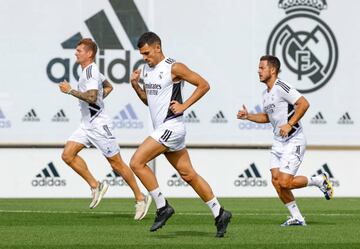 Ceballos, en un entrenamiento.