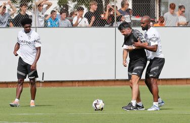 Gattuso con Foulquier.