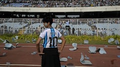 Las imágenes de la locura en Calcuta por Messi