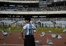 Las imágenes de la locura en Calcuta por Messi