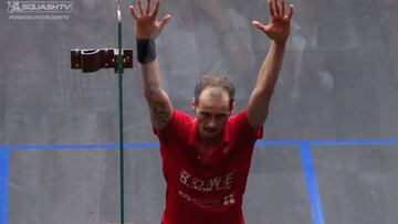 "¡Oh, Dios mío!": el punto del último lustro de squash