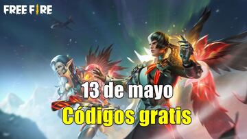 Códigos Free Fire de hoy 13 de mayo de 2022; todas las recompensas gratis