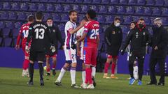 19/01/21 PARTIDO PRIMERA DIVISION
 Real Valladolid -  Elche C.F. 
 SALUDOS AL TERMINO DEL PARTIDO
 