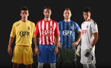La nueva equipación del Girona.