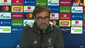 Klopp: "¿El Atlético? Es una máquina"