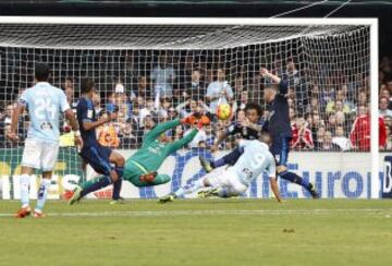 El 24 de octubre de 2015 el Real Madrid ganó al Celta en su casa 1-3, pero la exhibición de Keylor Navas es antológica defendiendo la portería madridista.

