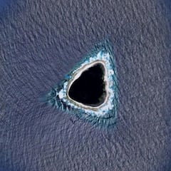 La 'isla vacía' en Google Maps que desconcierta a los usuarios