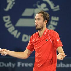 Medvedev bromea con el polémico punto contra Munar: “Me parece ‘hindrance’”