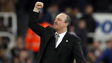 Ben&iacute;tez celebra el ascenso. 